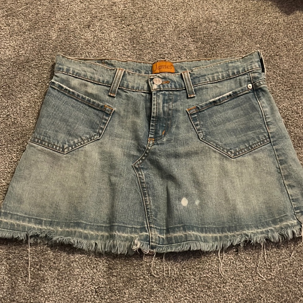 Vintage jean skirt